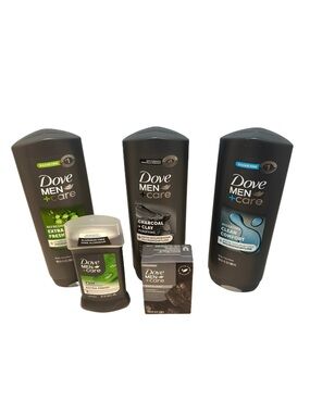 Dove Men+Care Daily Body & Deodorant Grooming Bundle Set